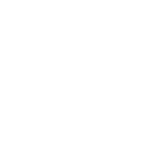 White graduation cap icon on black background
